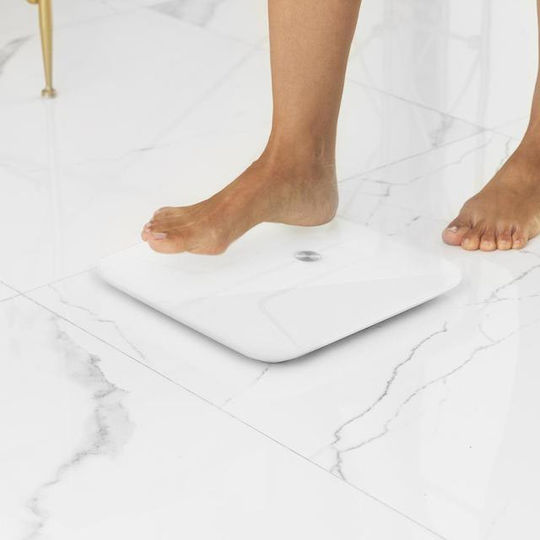 Cecotec Surface Precision 970 Healthy Smart Ζυγαριά 180kg με Λιπομετρητή & Bluetooth Λευκή