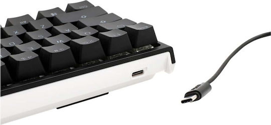 Ducky One 2 Pro Mini Gaming Mechanische Tastatur 60% mit Cherry MX Braun Schaltern und RGB-Beleuchtung (Englisch US)