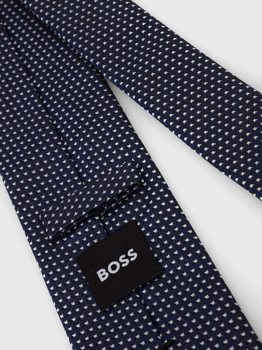 Hugo Boss Men's Tie in Blue Color