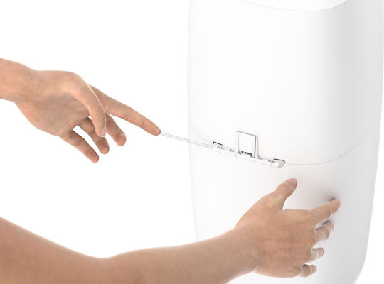 AngelCare Diaper Disposal Bin White 2 Pieces