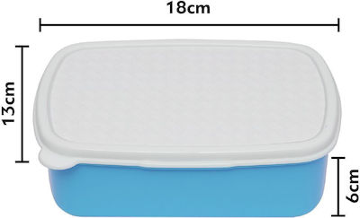 The Little Fisherman, Blue Kids' Food Container (lunchbox) Plastic (bpa-free) Lunch Box M18 X W13 X H6cm