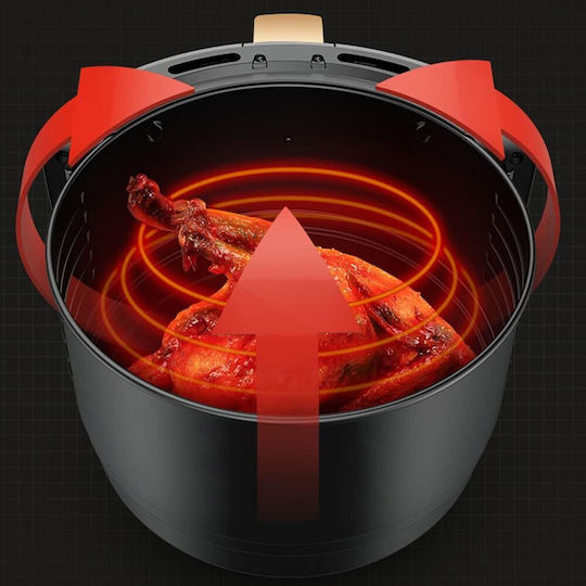 Air Fryer 6lt Μαύρο