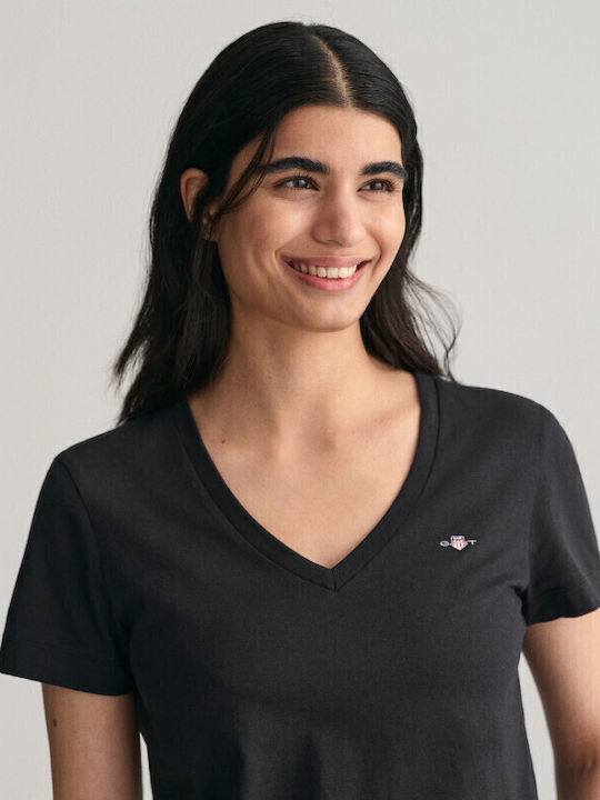 Damen T-Shirt Schwarz