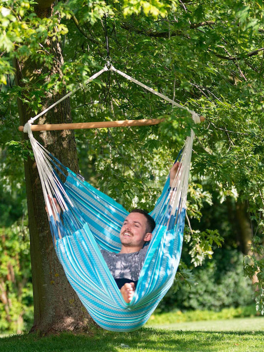 Showood Single Hammock Light Blue 180x110cm