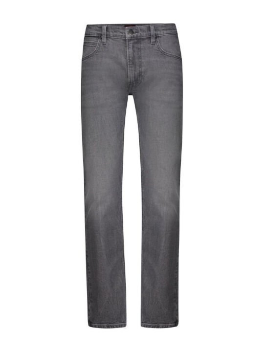 Luke Men's Jeans Pants with Slim Tapered Fit Grey