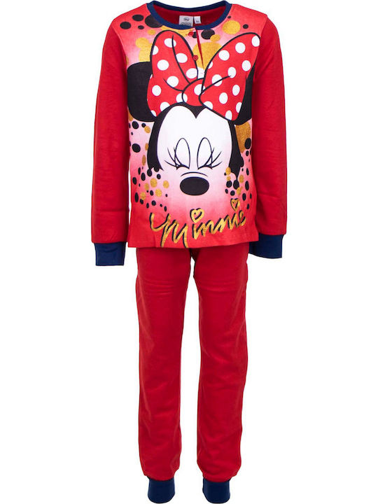 Minnie Mouse Kinder Schlafanzug Rosu
