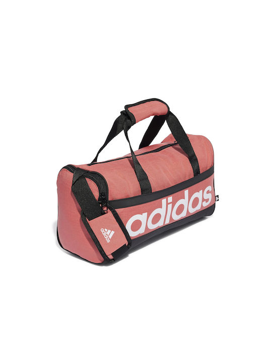 Adidas Linear Duffel IR9826 Τσάντα Ώμου για Γυμναστήριο Ροζ