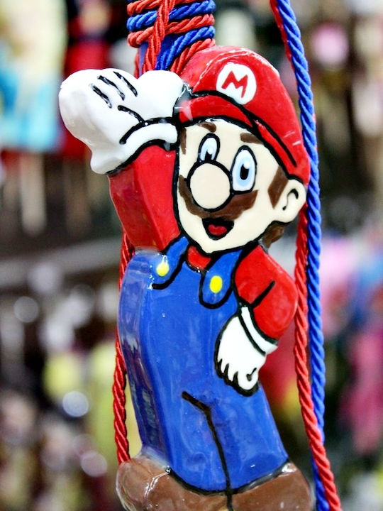 Λαμπάδα Super Mario Στρογγυλή Mario