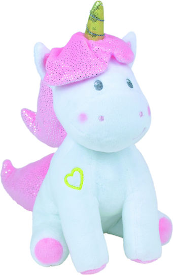 Jemini Musical Plush Toy With Lights 24cm Unicorn