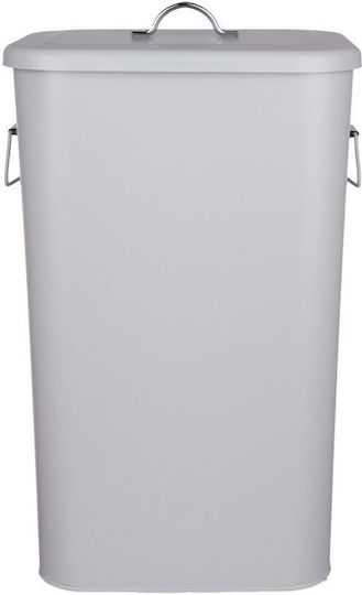 Butlers Grove Binster Κάδος Απορριμμάτων Μεταλλικός Γκρι 41lt
