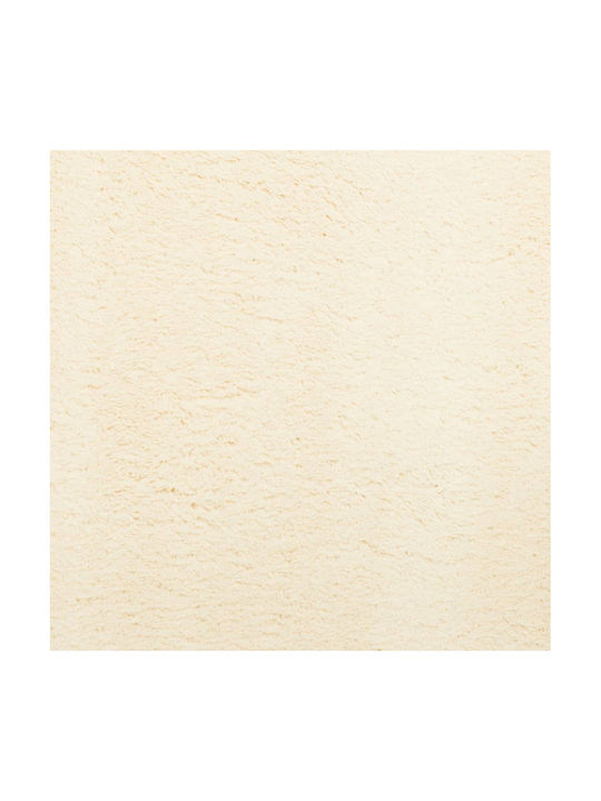 vidaXL Huarte Anti-slip Rug Rectangular Cream