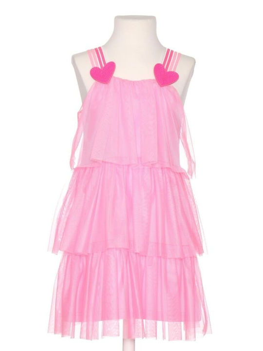 Agatha Ruiz De La Prada Children's Dress Tulle Fuchsia