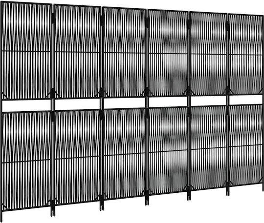 vidaXL Dekorativer Raumteiler aus Leinwand 294x180cm