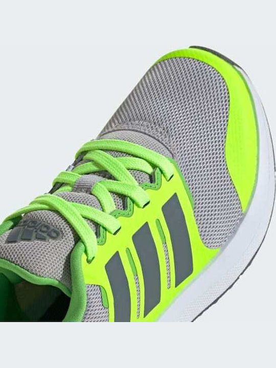 FortaRun 2.0 Αθλητικά Παιδικά Παπούτσια Running με Κορδόνια Grey Two / Grey Four / Lucid Lemon
