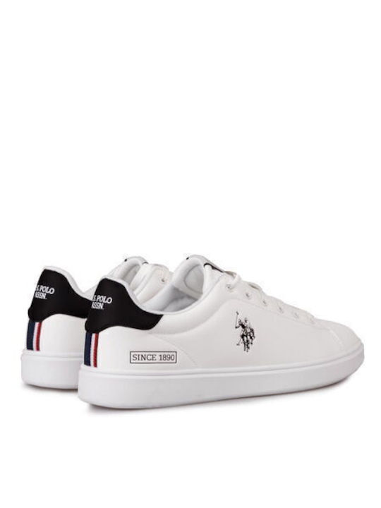 U.S. Polo Assn. Ανδρικά Sneakers Λευκο