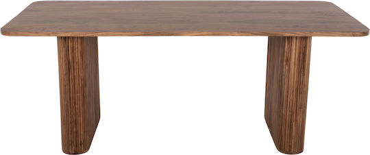 Groot Tisch Speisesaal aus Massivholz Natural 200x100x77cm