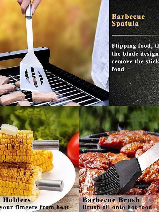 Barbeque Σετ 33 Εργαλείων BBQ