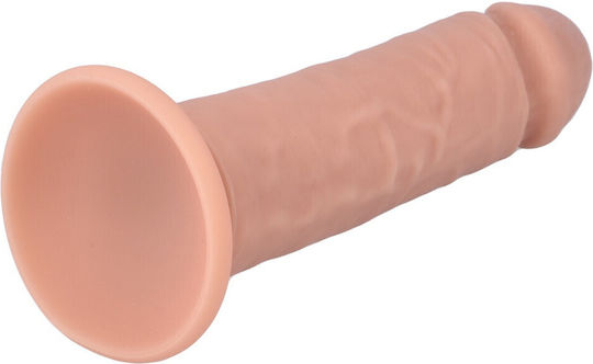 Virgite Realistic Dildo With Suction Cup Flesh 21.5cm