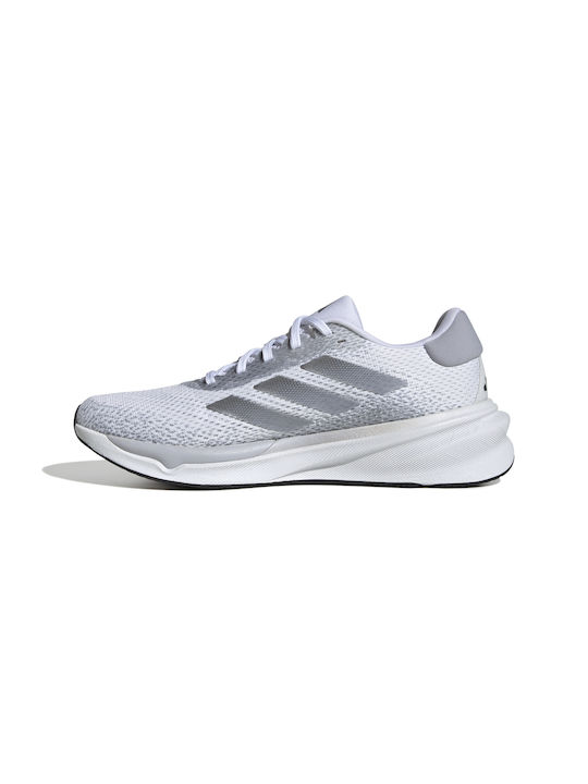 Adidas Stride Γυναικεία Αθλητικά Παπούτσια Running Grey Four / Signal Pink