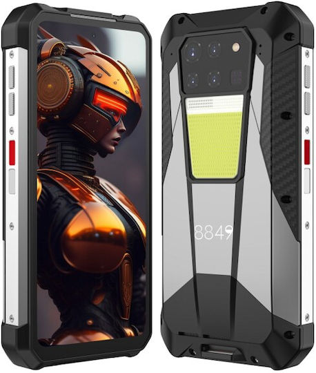 Unihertz Tank 3 5G Dual-SIM (16GB/512GB) Widerstandsfähig Smartphone Schwarz