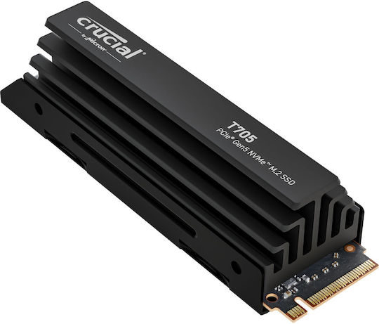 Crucial T705 With Heatsink SSD 2TB M.2 Type With PCI Express 5.0 Connection And Heatsink CT2000T705SSD5