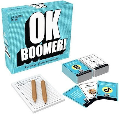 Επιτραπέζιο Παιχνίδι Ok Boomer για 2-8 Παίκτες 14+ Ετών Goliath