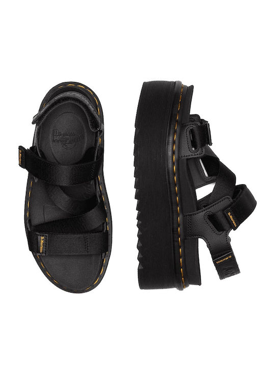 Kimber Ii Women's Flat Sandals in Black Color