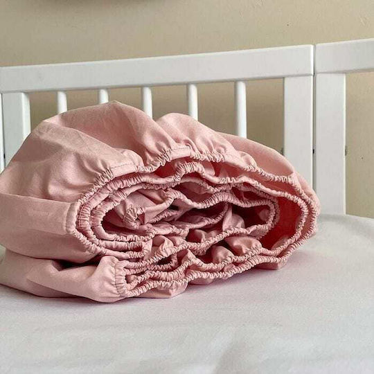 IngVart Baby Bettlaken Für Wiege Baumwolle Rosa 72x72cm