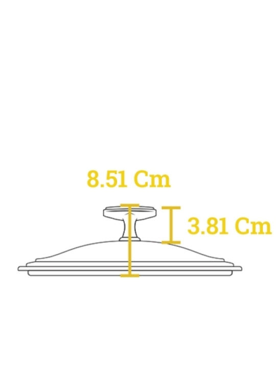 Lodge Βαθιά Κατσαρόλα από Μαντέμι 2.8lt / 23cm