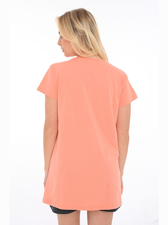 Bodymove Damen T-Shirt Orange