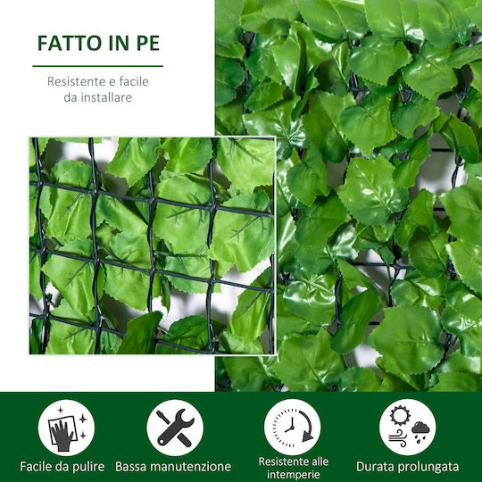 Outsunny Artificial Foliage in Roll 1.5x3m