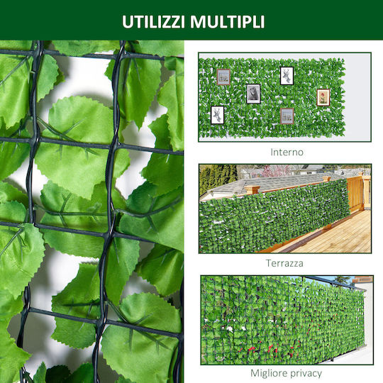 Outsunny Artificial Foliage in Roll 1.5x3m