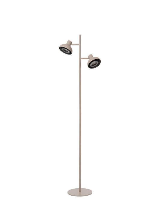 Lucide Lightning Stehlampe mit Fassung für Lampe GU10 Beige