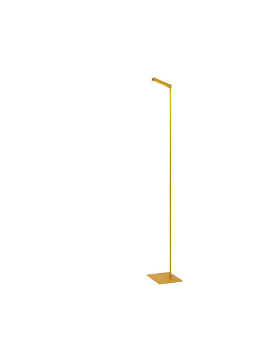 Lucide Lightning LED Φωτιστικό Δαπέδου Υ137.9εκ. με Θερμό Λευκό Φως 130lm Κίτρινο