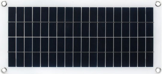 Waveshare Flexible Polycrystalline Solar Panel 10W 18V 435x200mm