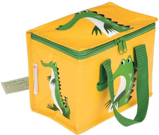 Rex London Kids' Lunch Bag Handbag Yellow 16x13x21cm