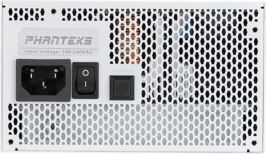 Phanteks Revolt 1000W Λευκό Τροφοδοτικό Υπολογιστή Full Modular 80 Plus Platinum