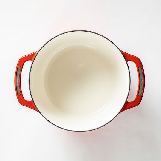 Lodge Cherry On Top Deep Cast Iron Pot 5.68L / 37cm