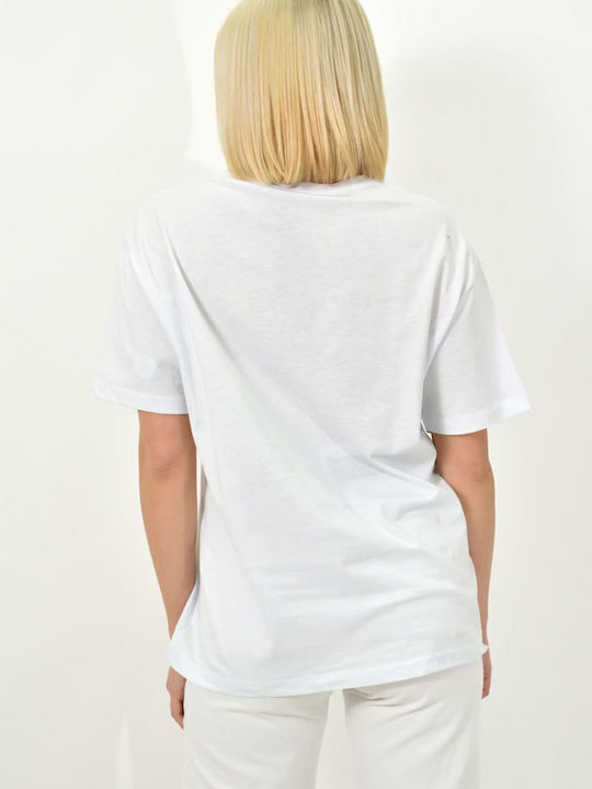 Be Brave Damen T-Shirt Weiß