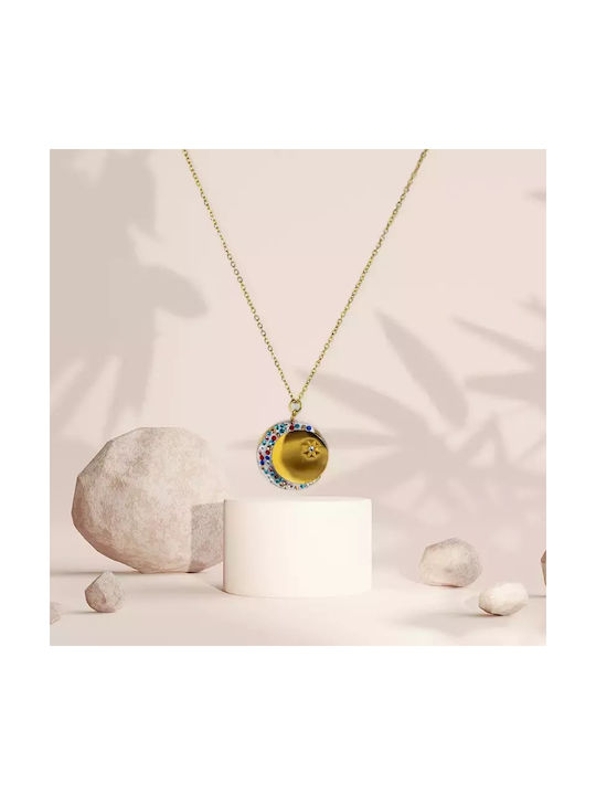 Moon and Sun necklace