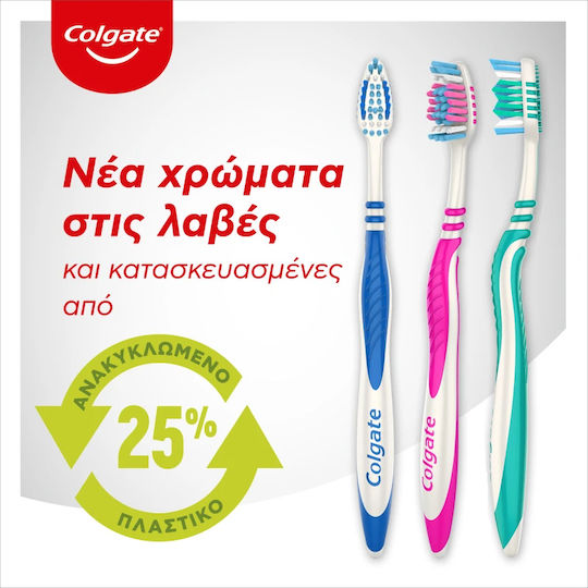 Colgate Четка за зъби Medium Purple / White