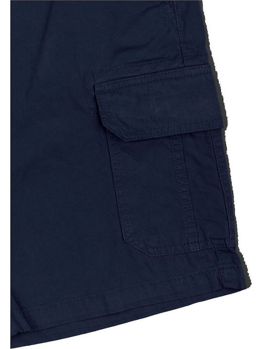 Ανδρική Βερμούδα Cargo Blue Black