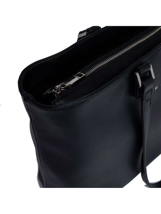 Γυναικεία Τσάντα Shopper Ώμου Μαύρη