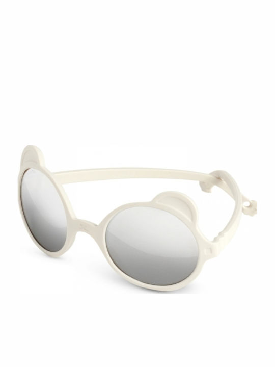 KiETLA Άθραυστα Παιδικά Γυαλιά Ηλίου με Polarized Καθρέφτη Φακό Λευκά για 2-4 Ετών