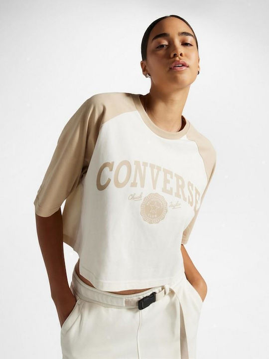 Women's Athletic Crop T-shirt White