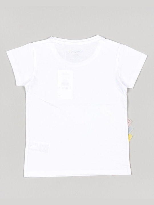 Losan Kids Blouse Short Sleeve White