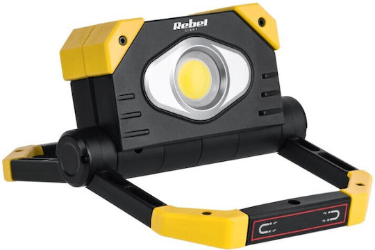 Rebel Rechargeable Jobsite Light LED with Brightness up to 2000lm