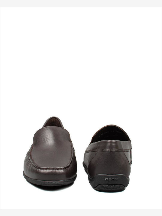 Ascanio Men's Leather Loafers Brown