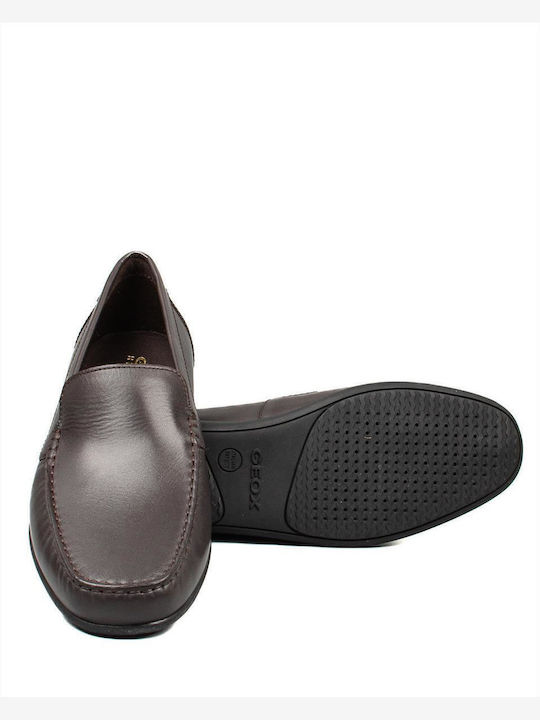 Ascanio Men's Leather Loafers Brown