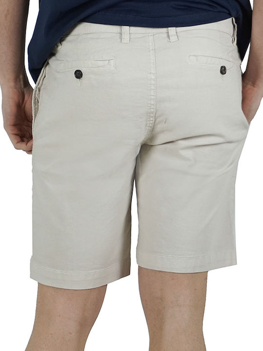 Explorer Herrenshorts Chino Ecru (code: #f5f5dc)